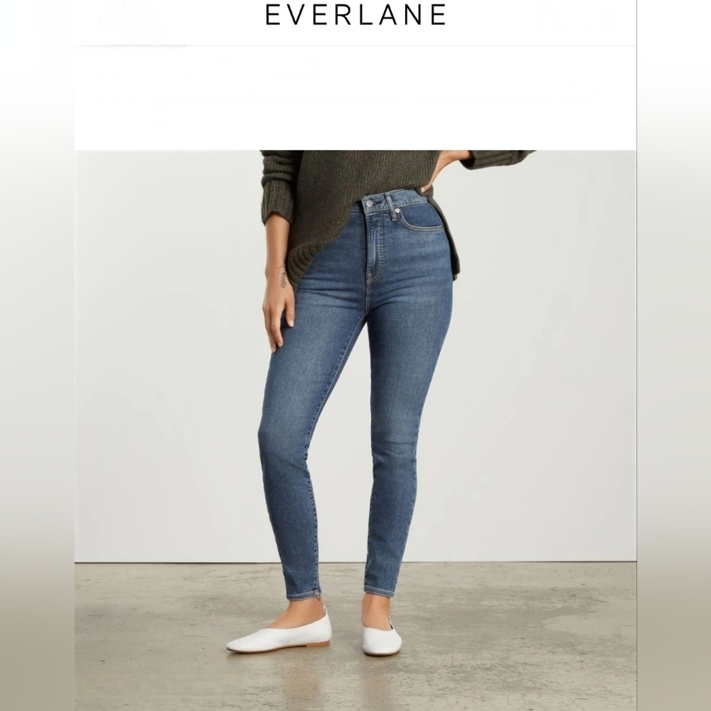 Everlane Skinny Ankle Jeans Mid Rise Women's Sz 25